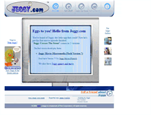Tablet Screenshot of jeggy.com